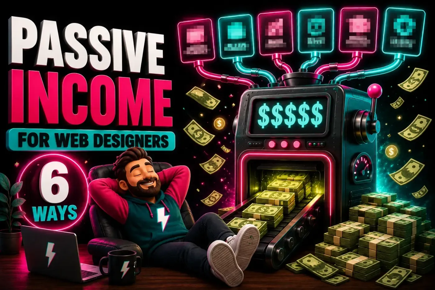 Cómo crear ingresos pasivos reales con su negocio de diseño web