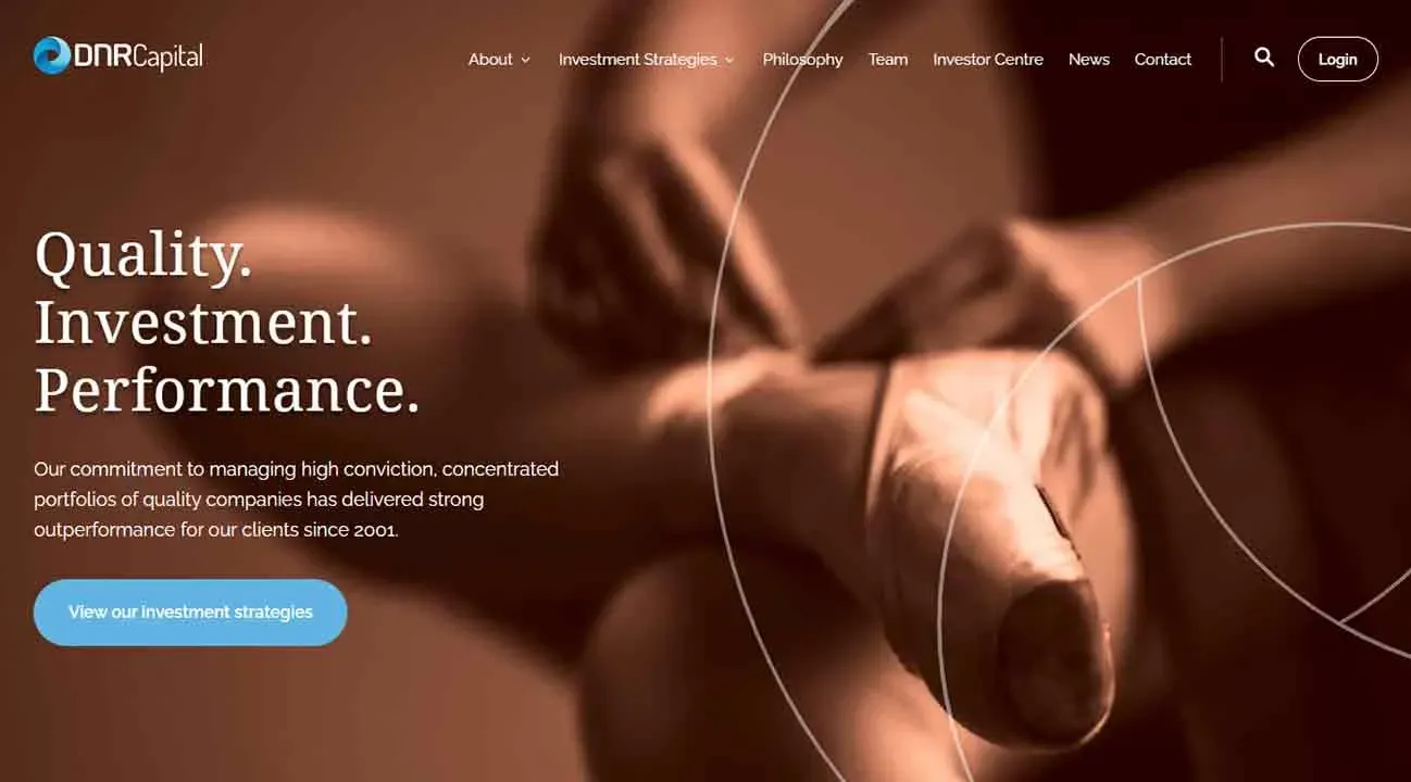 The image features a close-up of a ballet dancer wrapping their foot with a ribbon, symbolizing precision and dedication, accompanied by text emphasizing quality, investment, and performance, set against a warm, brown-toned background.
