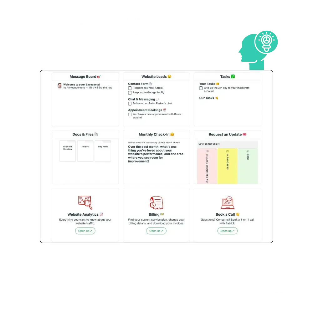 Un documento digital que muestra varias secciones de información, incluidos texto, gráficos e iconos.