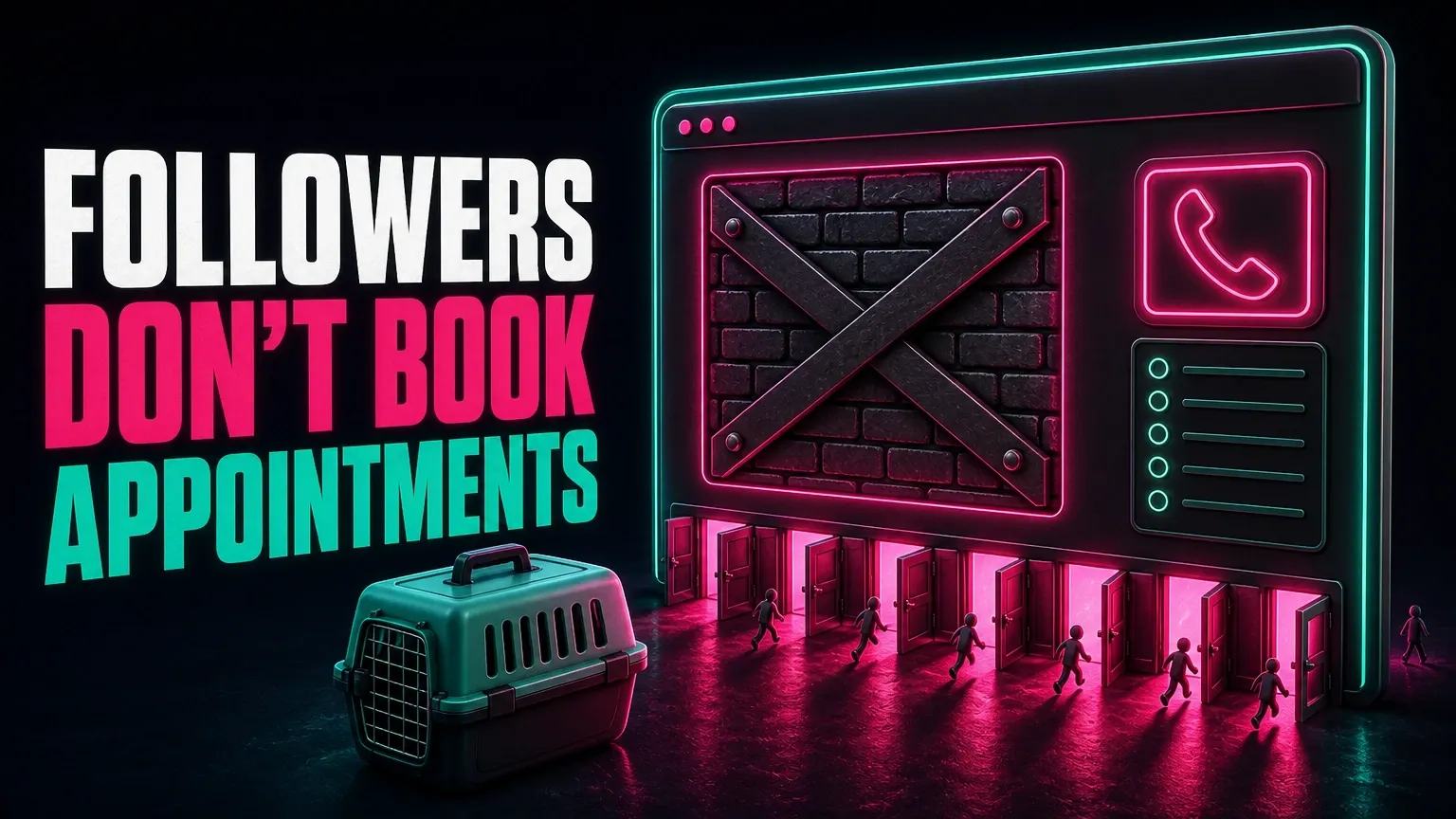 Followers Don’t Book Vet Appointments