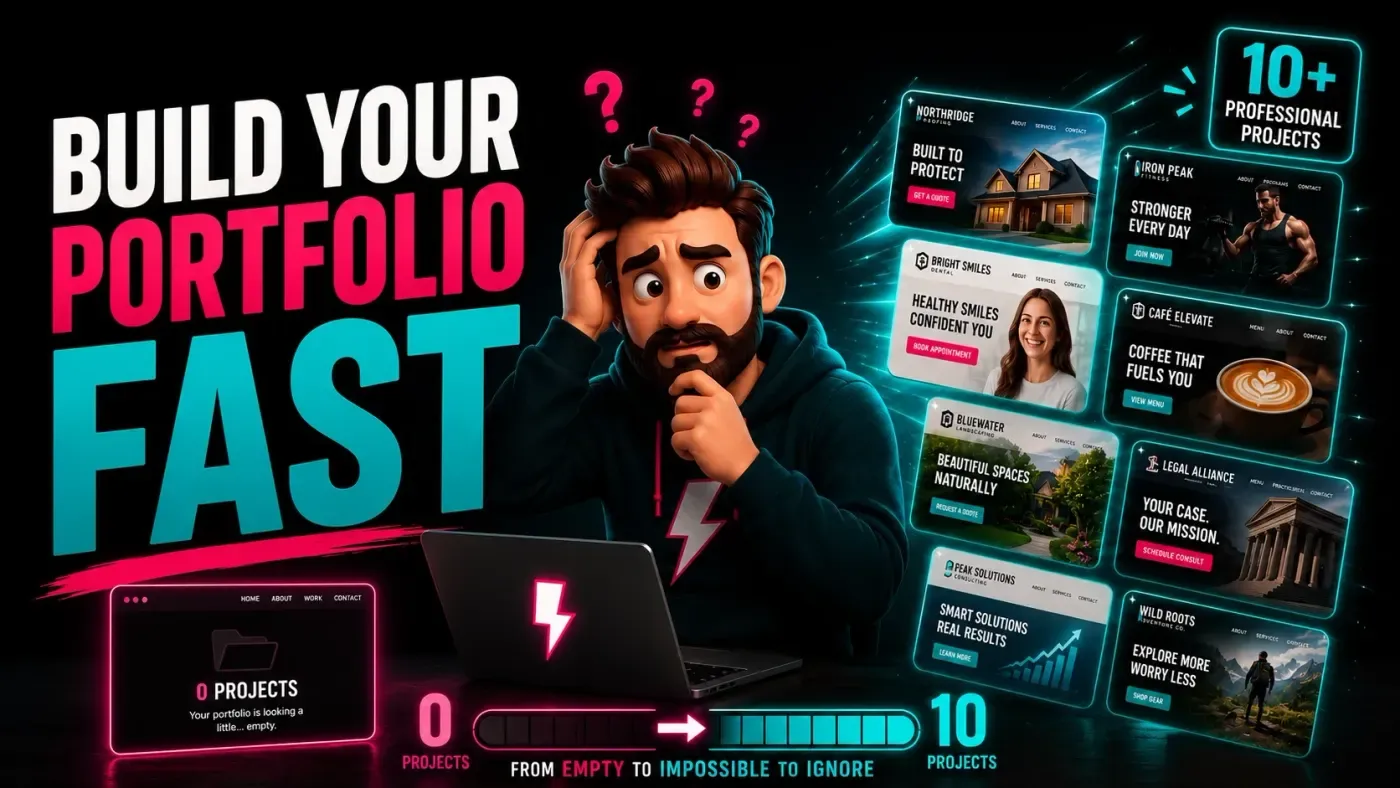 How to Build a Web Design Portfolio Out of Thin Air