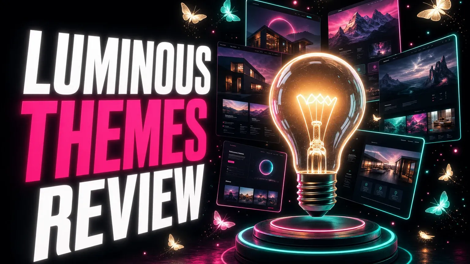 REVIEW: Luminous Themes, Premium Weebly Templates