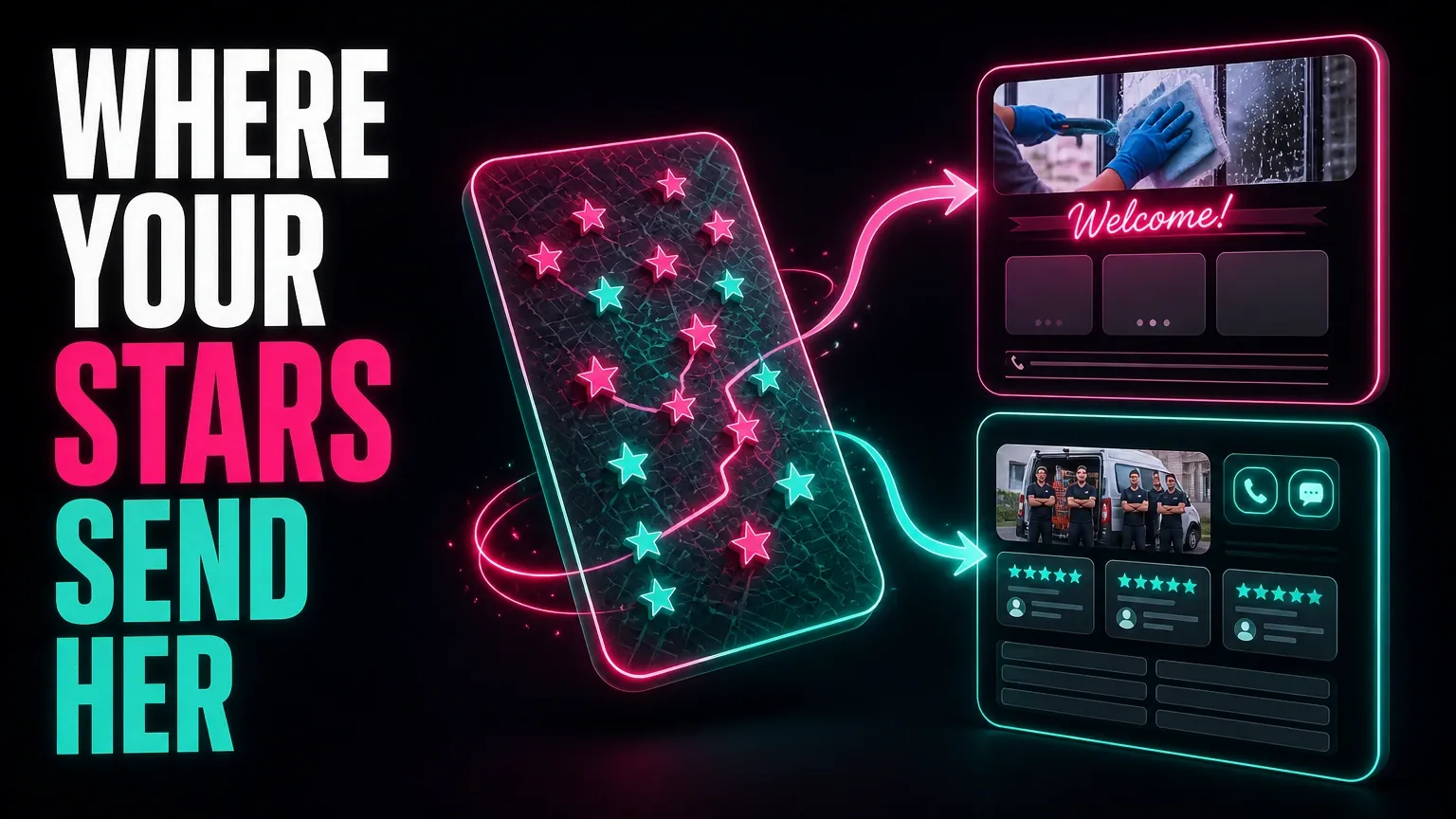 The Page Your Cleaning Company’s Stars Send People To