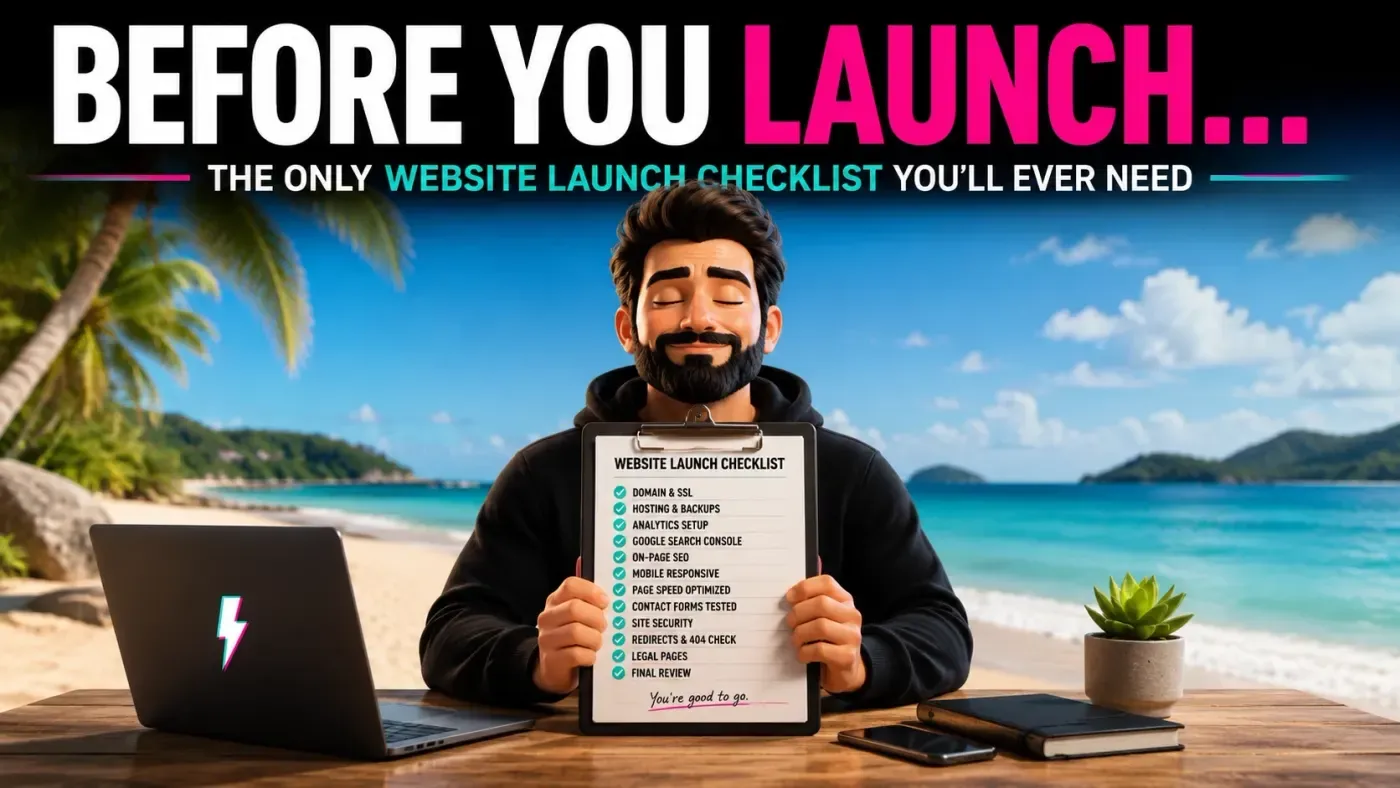The Only Website Launch Checklist You’ll Ever Need