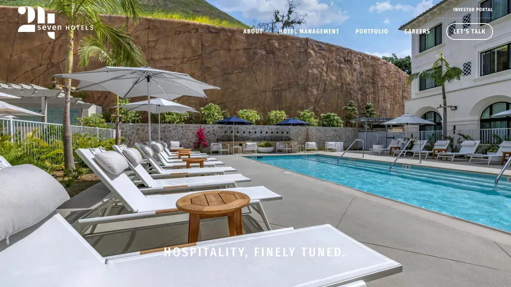 247 Hotels sitio web
