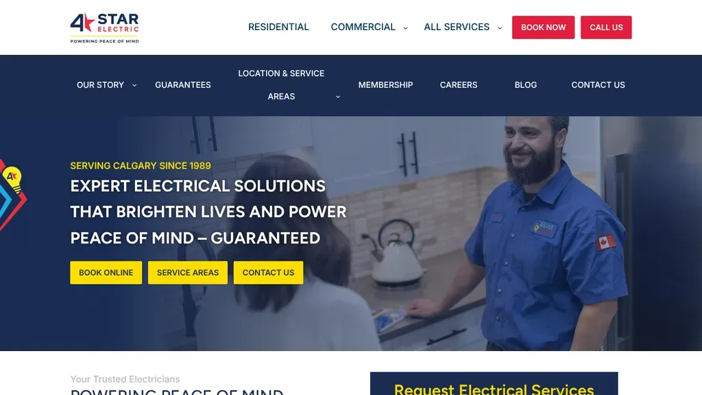 4-Star Electric sitio web