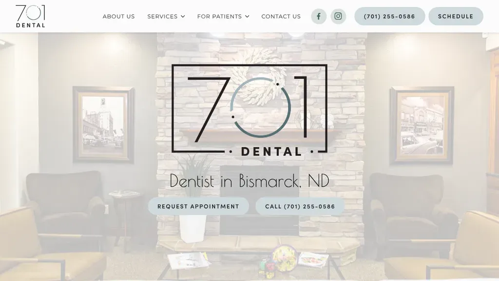 701 Dental sitio web