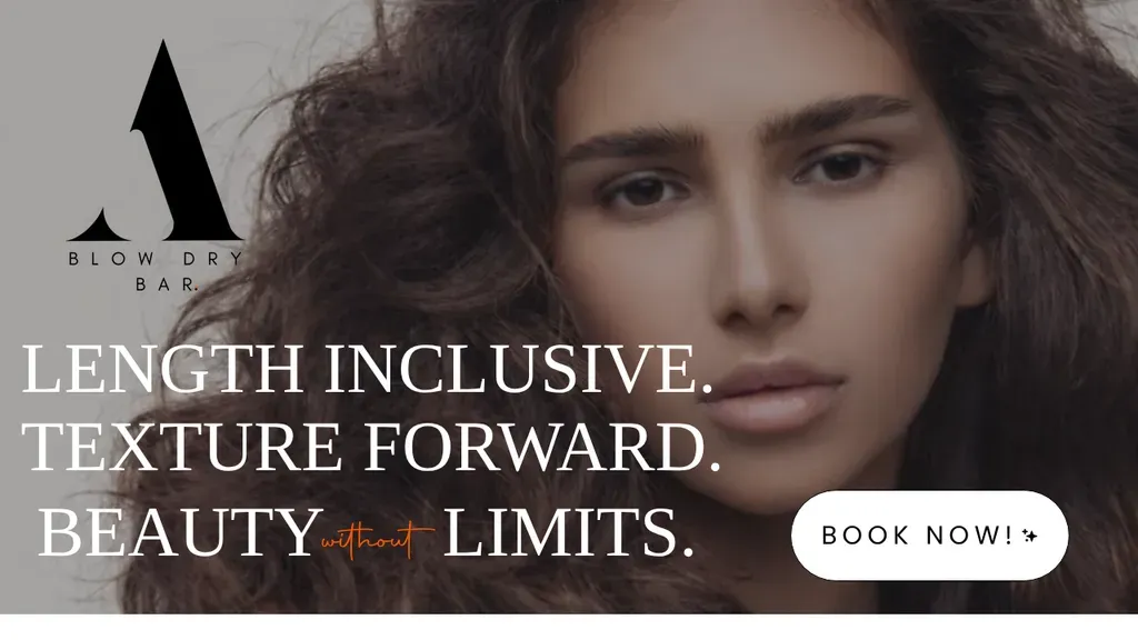 A Blow Dry Bar website