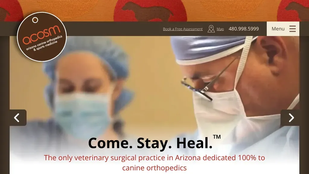 Animal Specialty Group of Scottsdale website