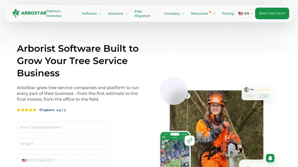ArboStar sitio web
