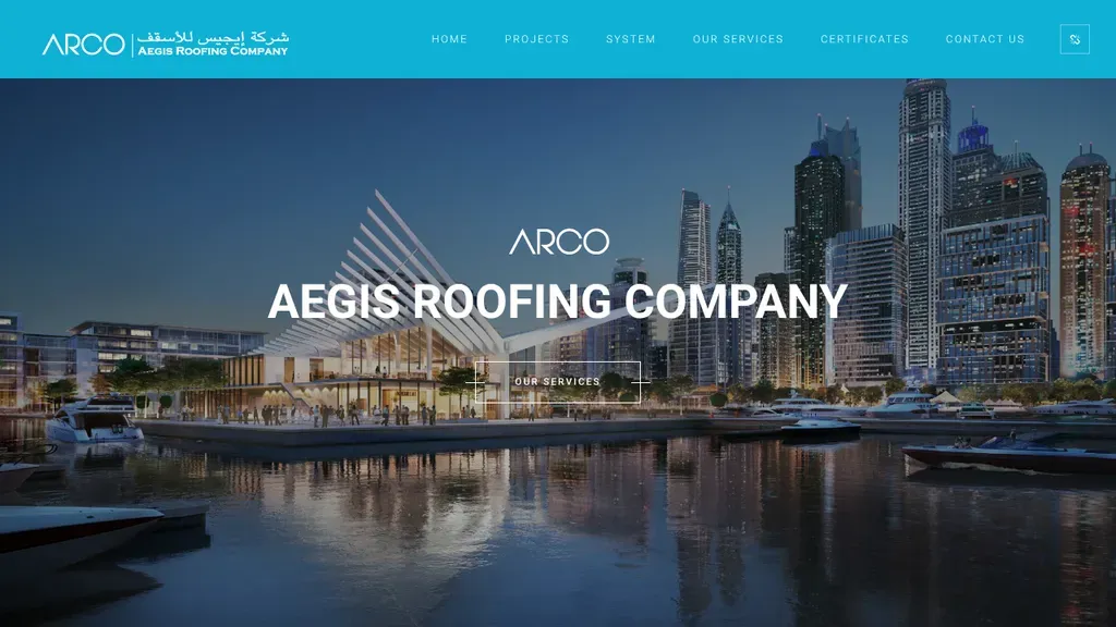 ARCO sitio web