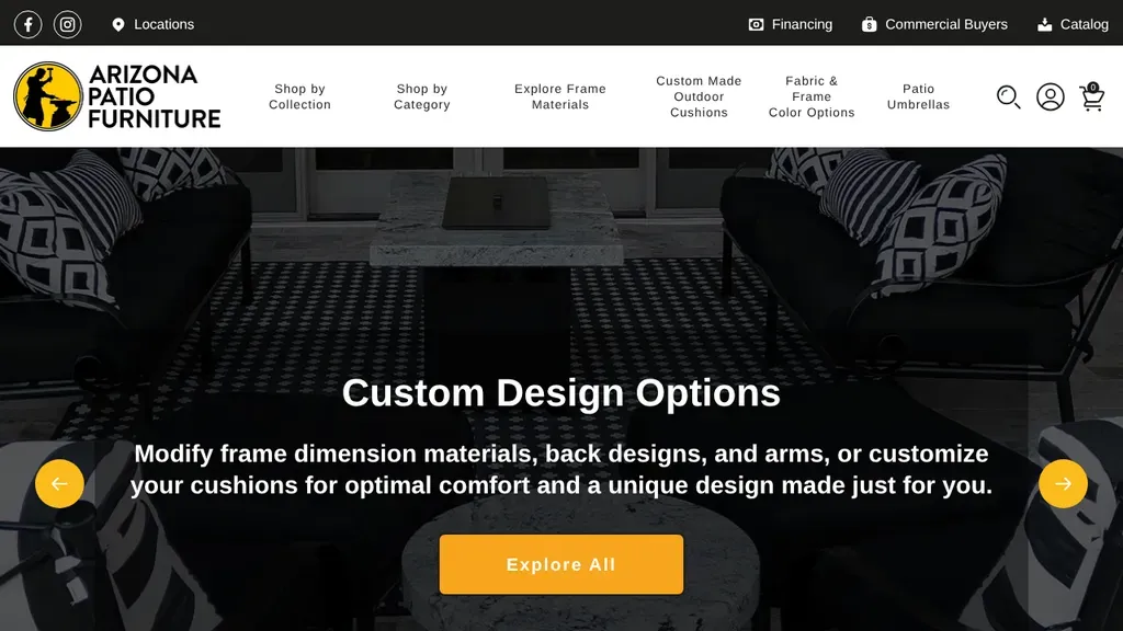 Arizona Patio Furniture Scottsdale sitio web