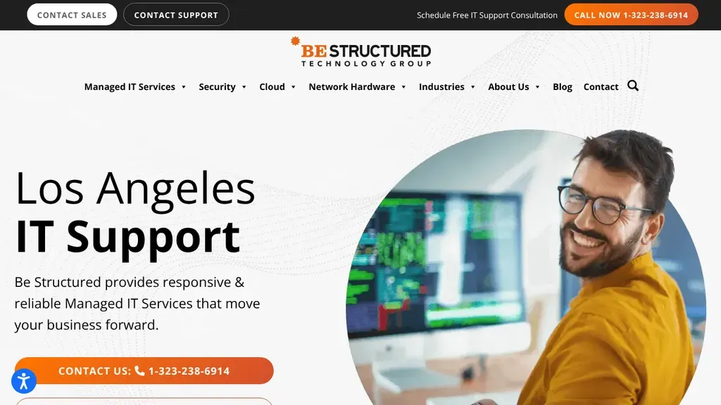 Be Structured Technology Group sitio web