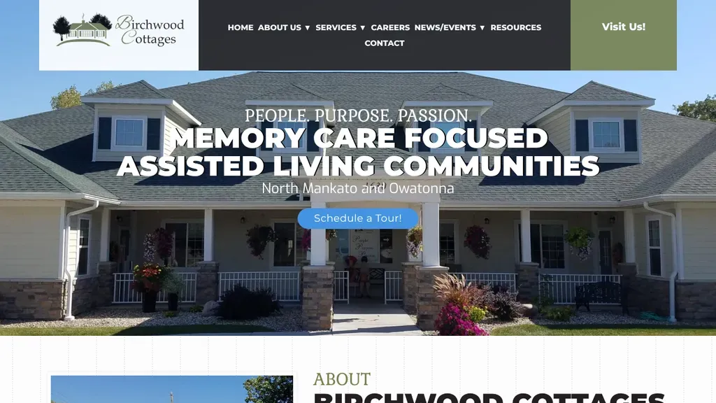 Birchwood Cottages website