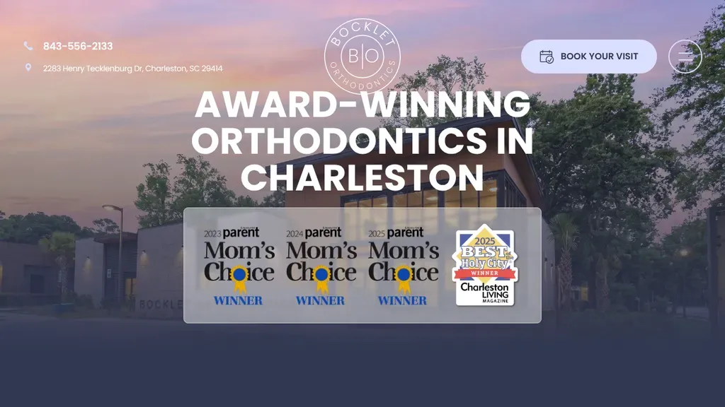 Bocklet Orthodontics sitio web