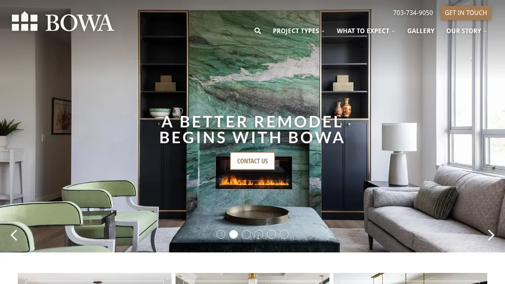 BOWA sitio web