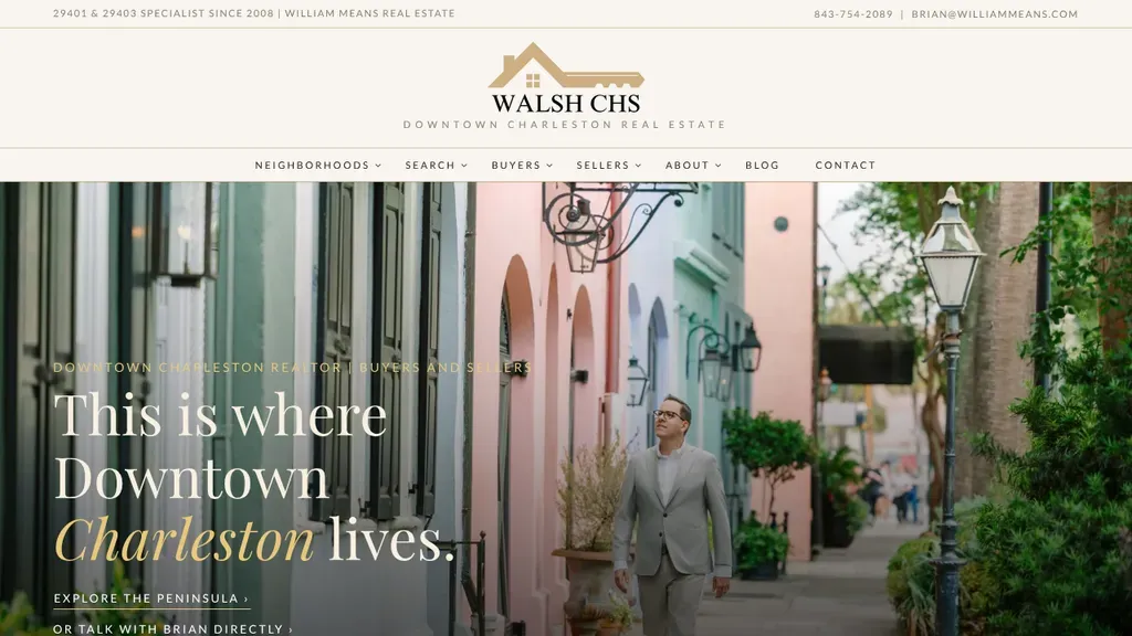 Brian Walsh website