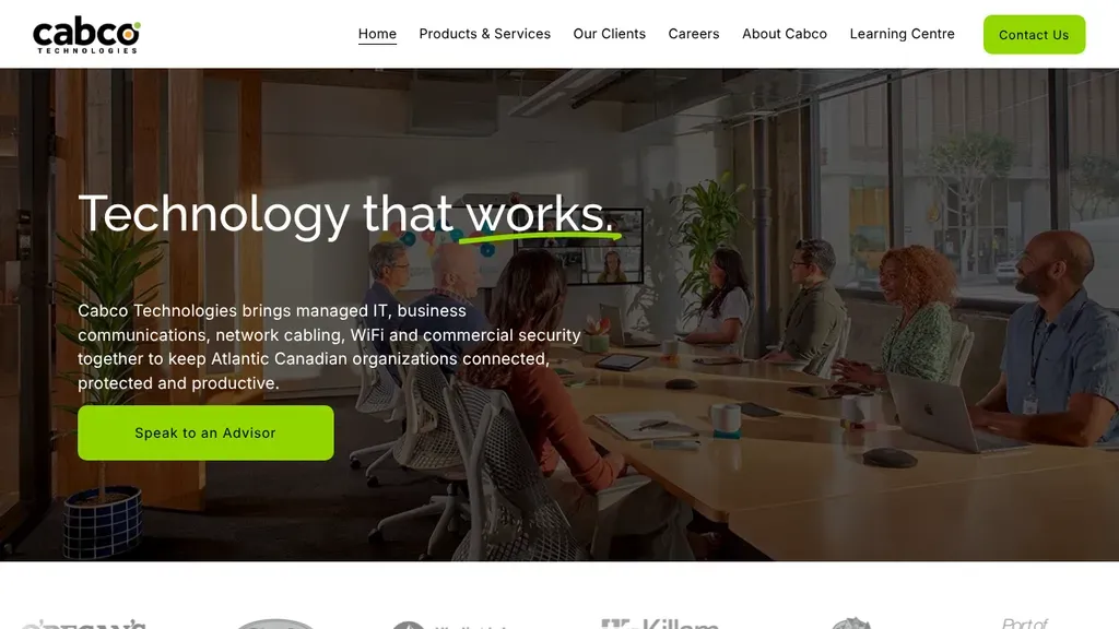 Cabco sitio web