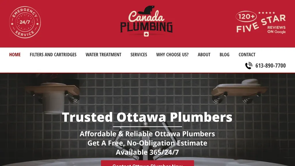 Canada Plumbing sitio web
