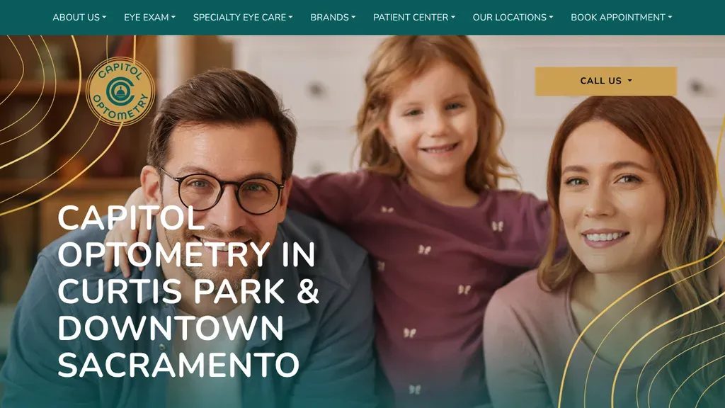 Capitol Optometry sitio web