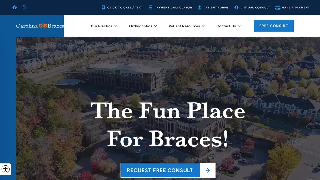 Carolina Braces sitio web
