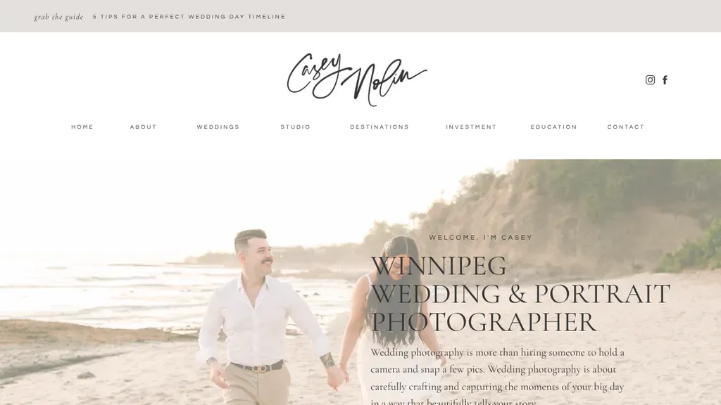 Casey Nolin Photography sitio web