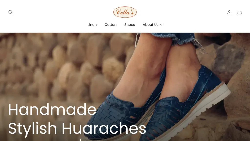 Cella's Boutique sitio web
