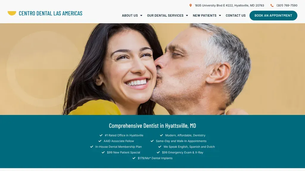 Centro Dental Las Americas sitio web