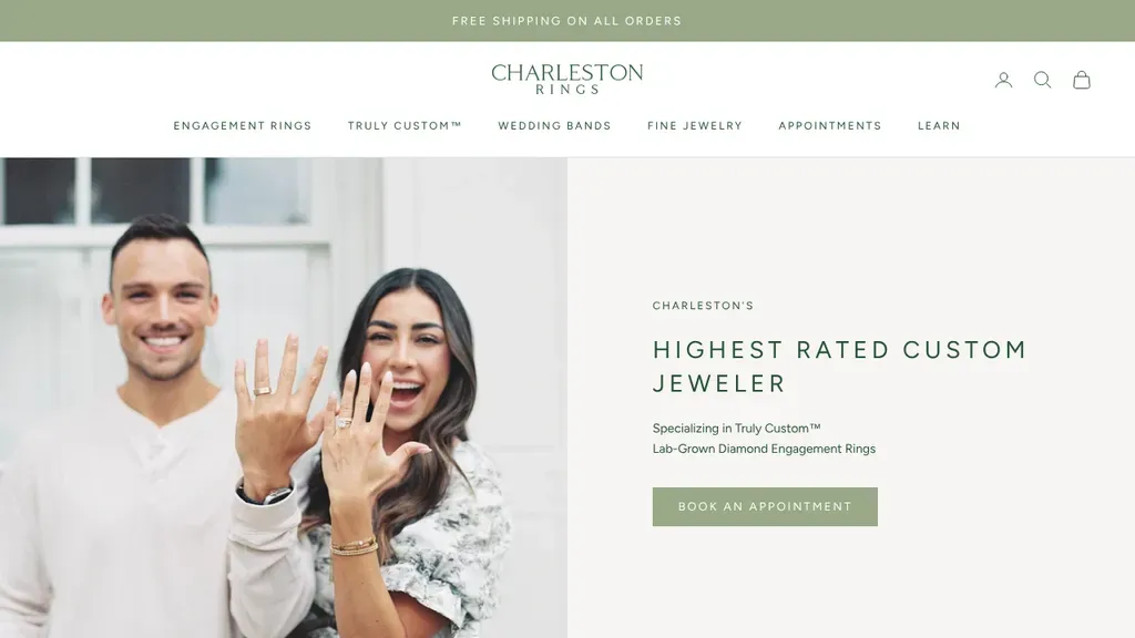 Charleston Rings sitio web