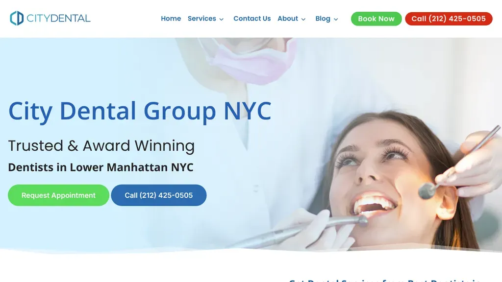City Dental Group NYC sitio web