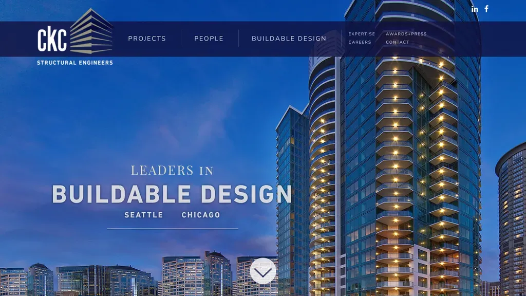 CKC Structural Engineers sitio web