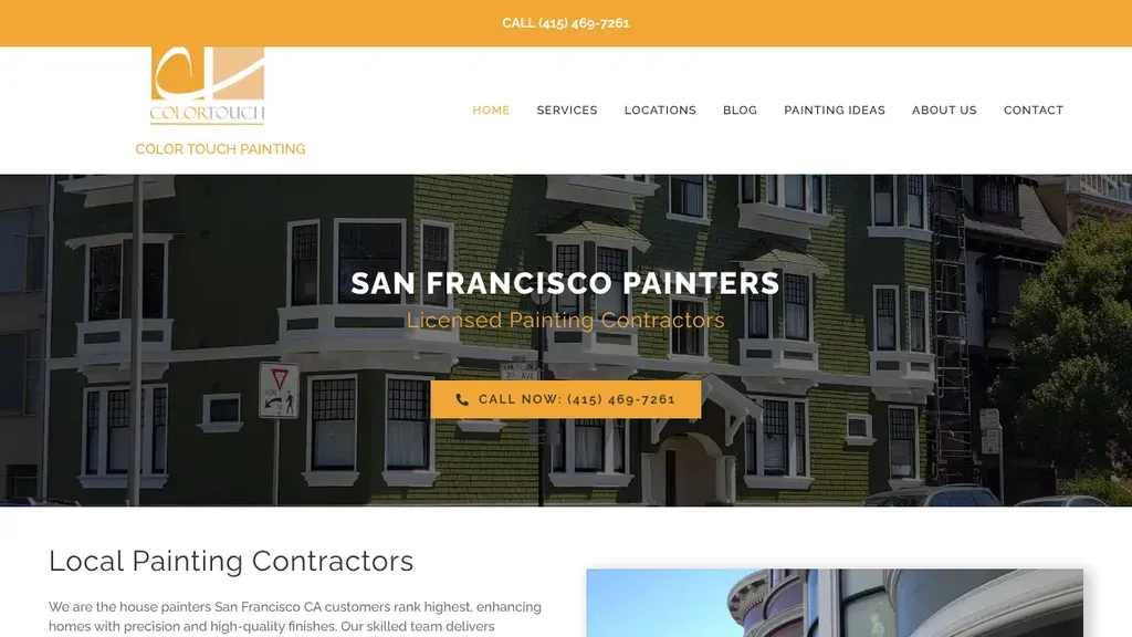 Color Touch Painting sitio web