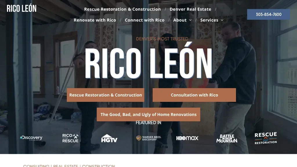 Construction consultant sitio web