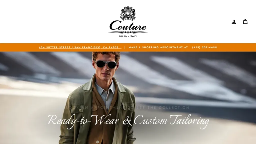 Couture European By David sitio web