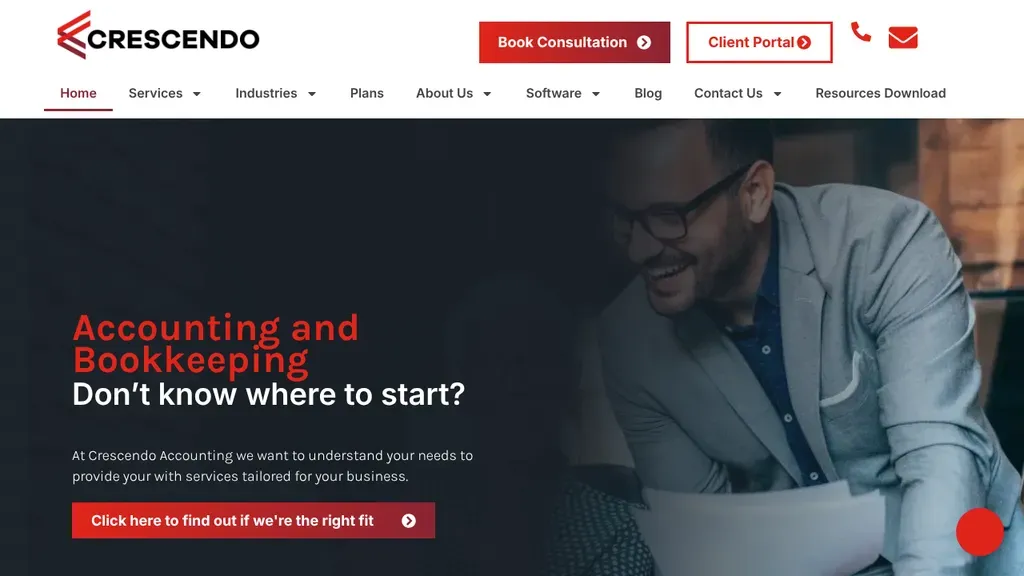 Crescendo Accounting & Consulting, CPA sitio web