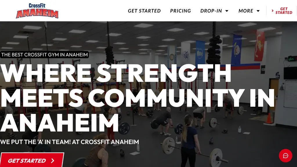 CrossFit Anaheim sitio web