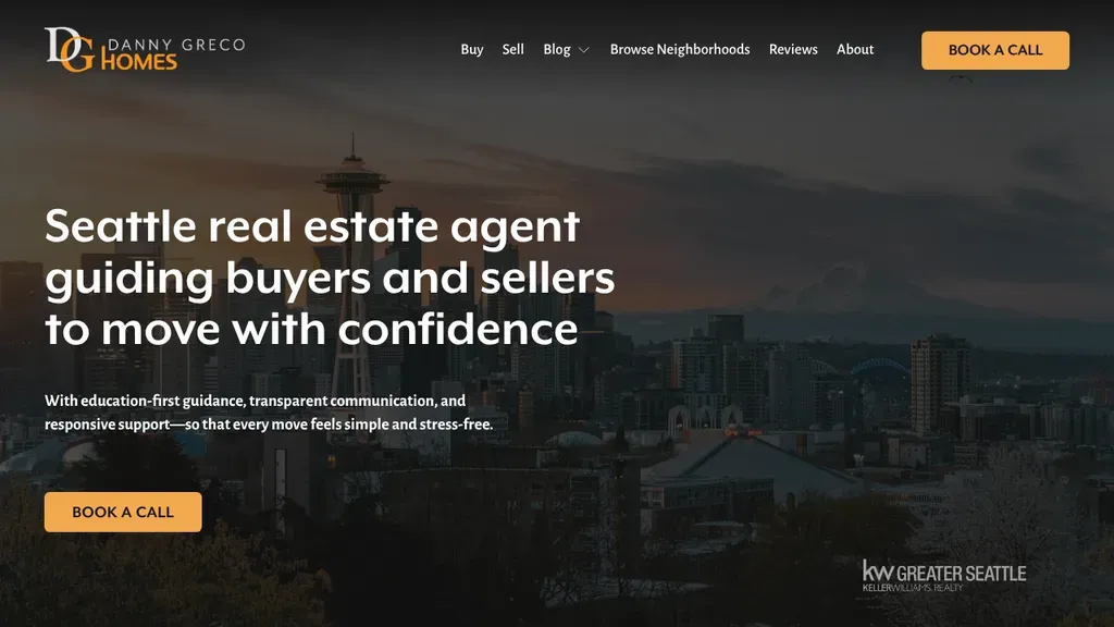 Danny Greco Homes, Realtor website