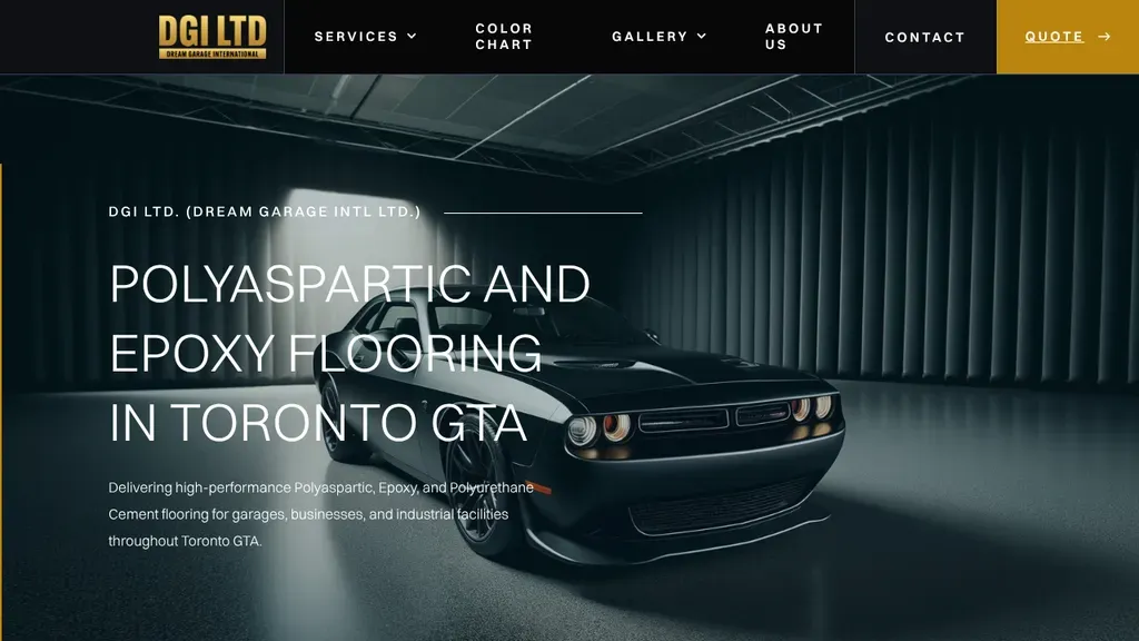 DGI LTD.(Dream Garage International) website