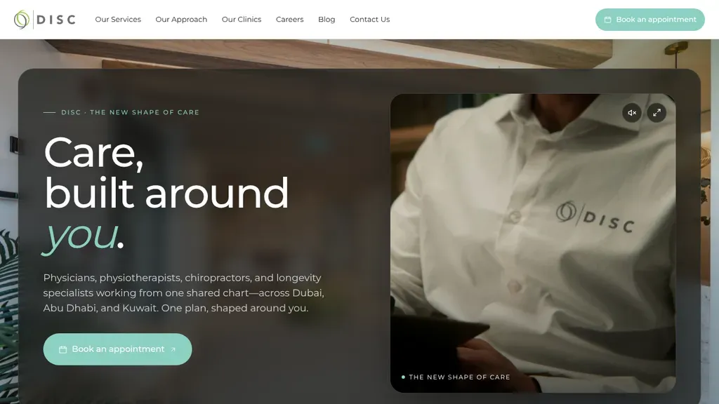 DISC sitio web