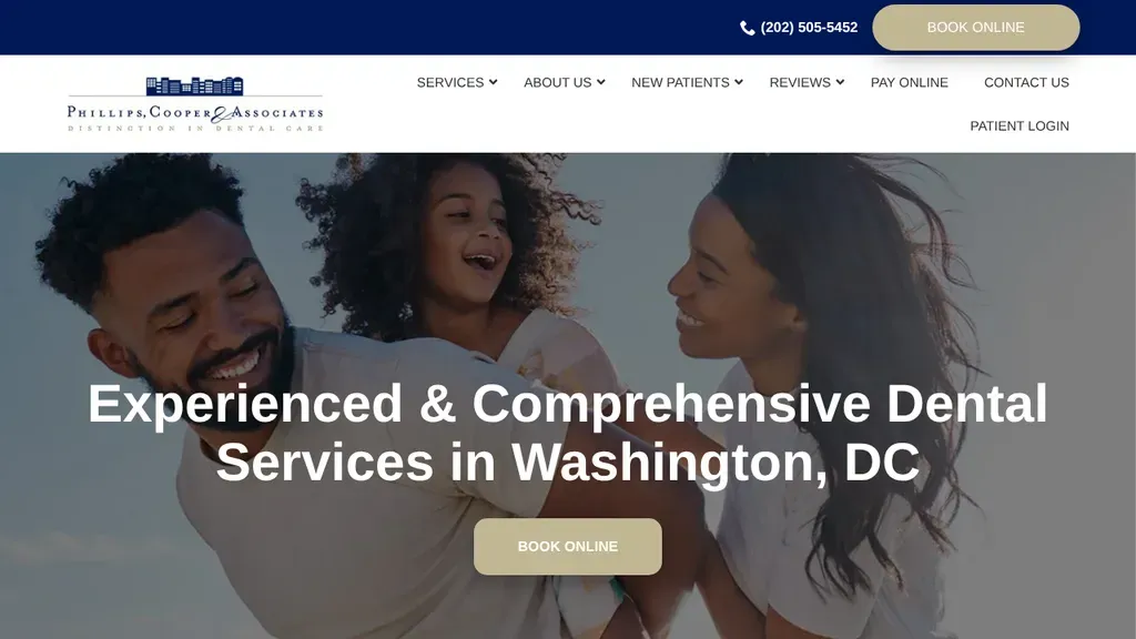 Dr. Cooper & Associates sitio web