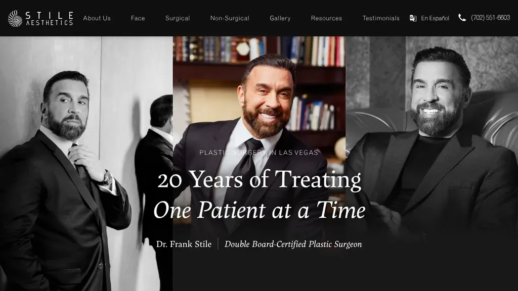 Dr. Stile Plastic Surgery sitio web