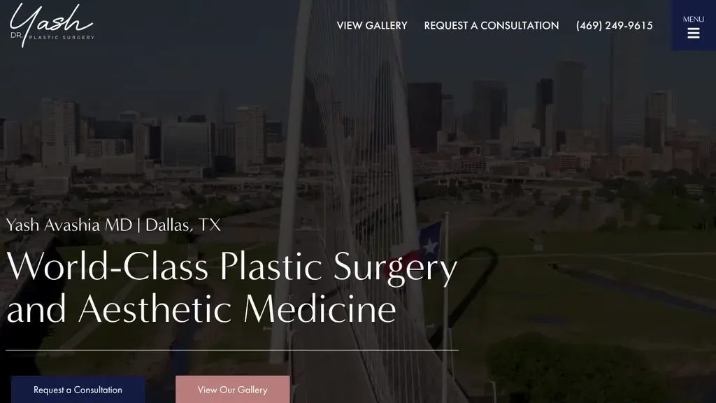 Dr. Yash Plastic Surgery sitio web