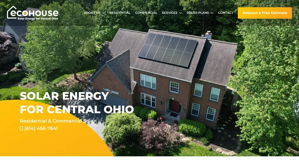 Ecohouse Solar sitio web