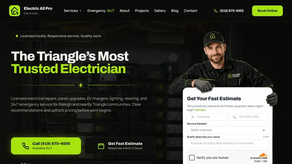 ELECTRIC ALL PRO sitio web