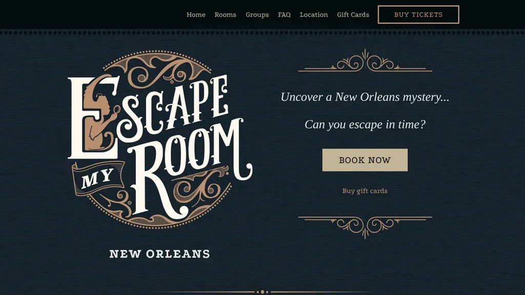 Escape My Room sitio web