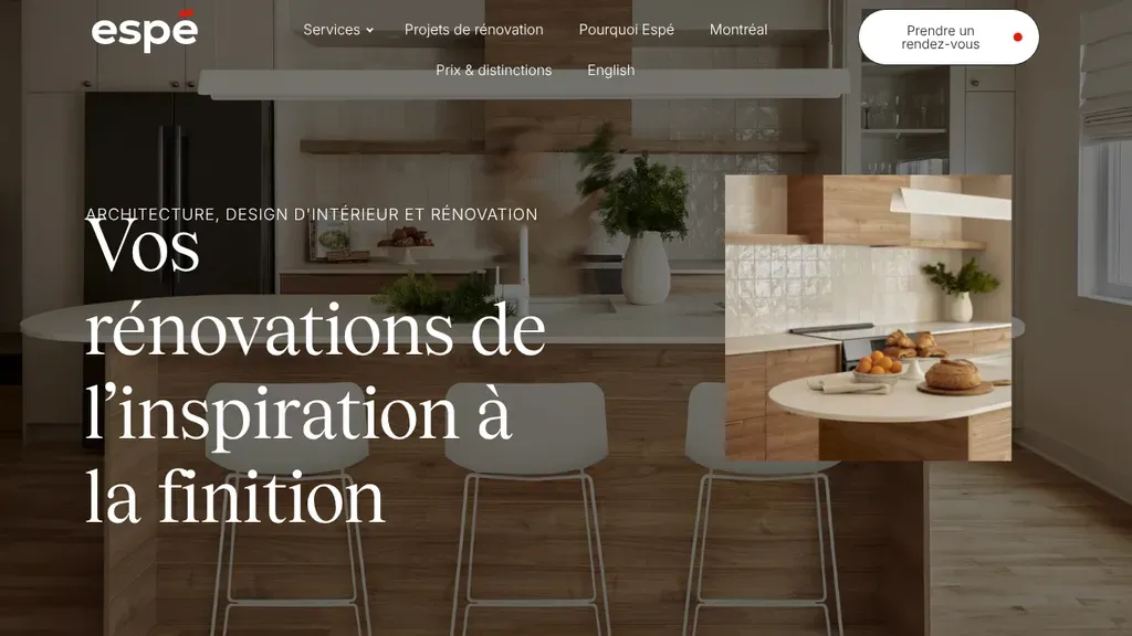 Espé Montréal sitio web