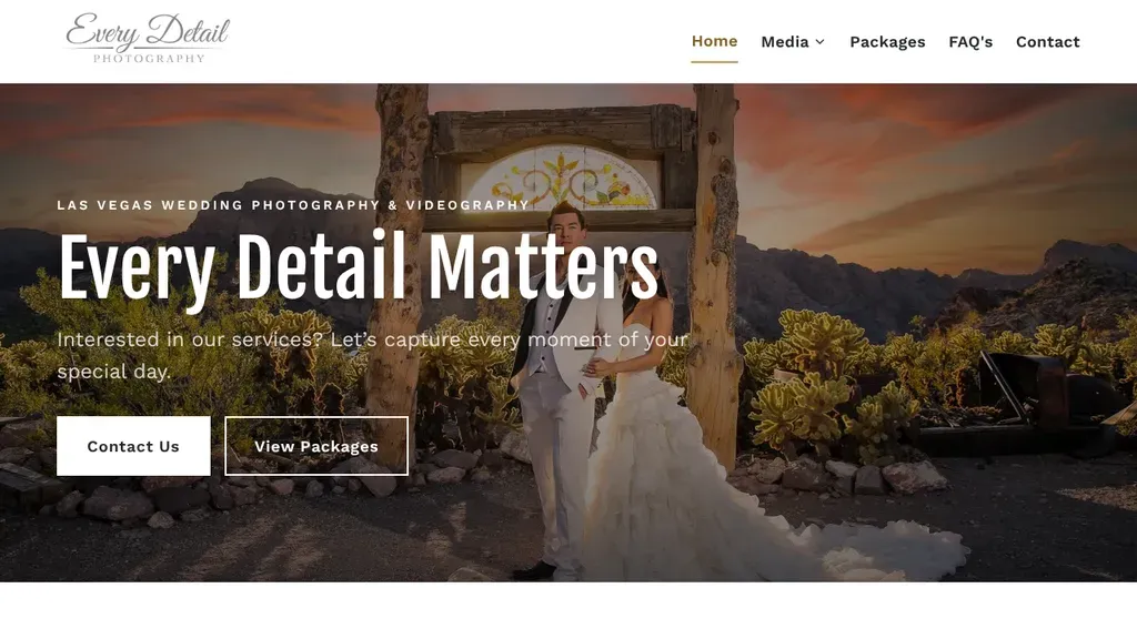 Every Detail Photo sitio web