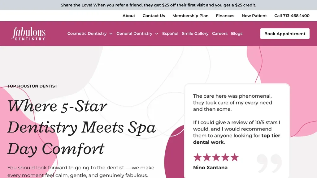 Fabulous Dentistry sitio web