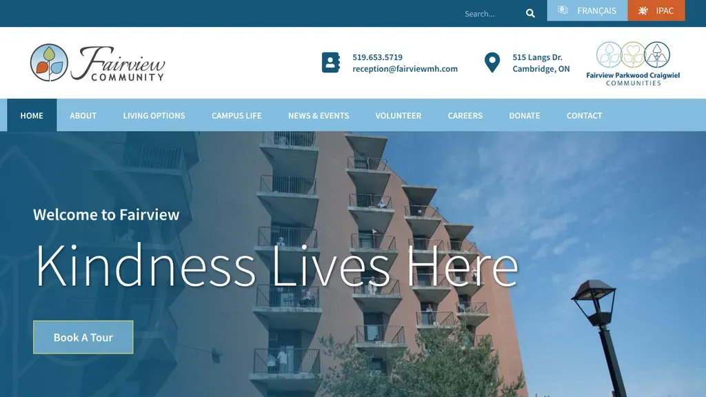 Fairview Mennonite Homes website