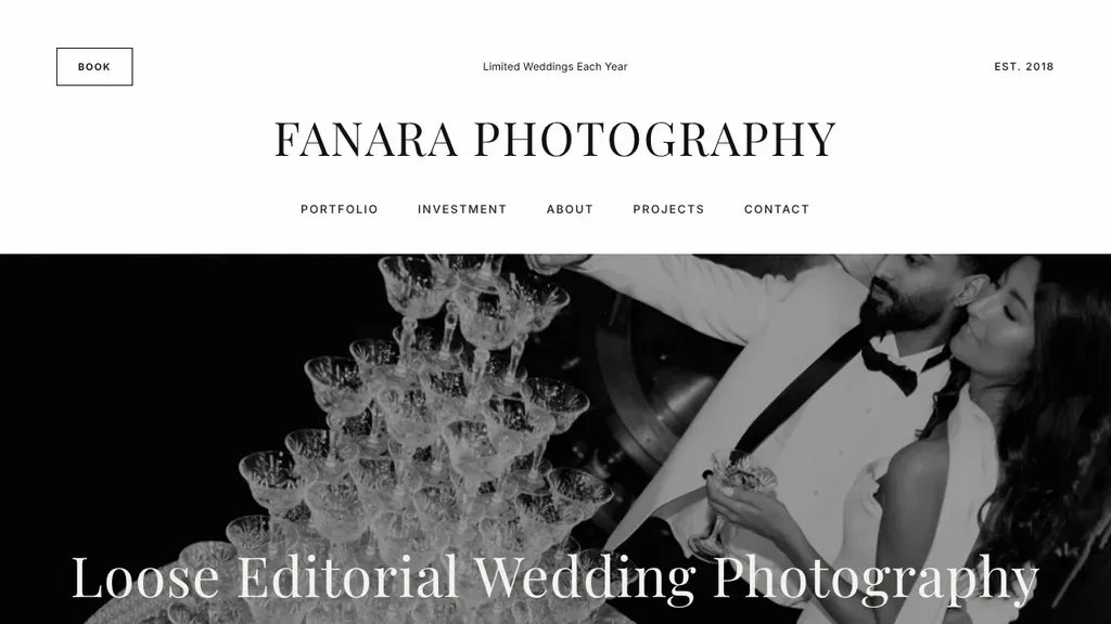 Fanara Photography sitio web